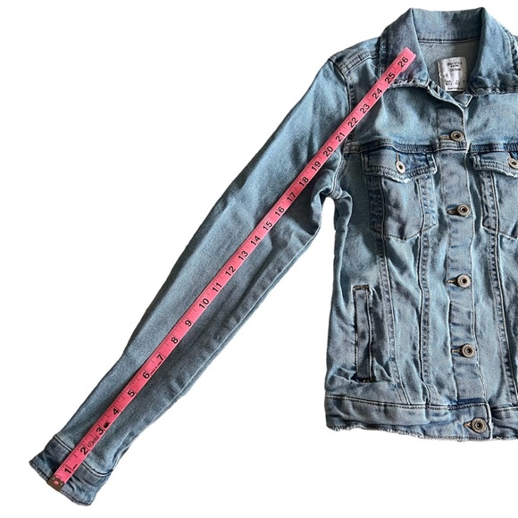 Jean denim jacket with 4 pockets - Picture 9 of 11